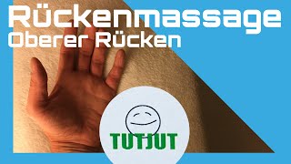 Massage - oberer Rücken - Rückenmassage - Masseur sein