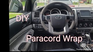 DIY paracord steering wheel. 1981 Chevy Camaro Build