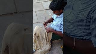 Hand curving Stone Sculpture #mamallapuram