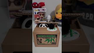 LITTLE PANDA BAMBOO 🐼 COIN BANK ❤️ #shortvideo