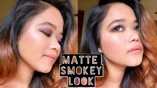 Old School Matte Smokey look.