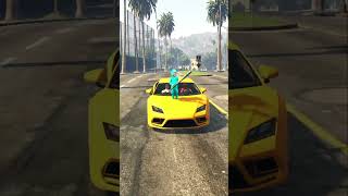 Gta V Spiderman Save Baby And Mom From Deadpool #gta5 #gtavshorts #shorts