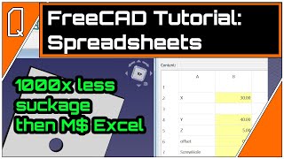 FreeCAD Spreadsheet Tutorial