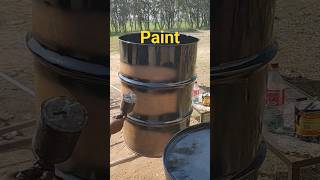 How To Paint #enamel #blackpaint #drum