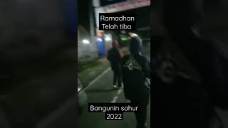 bangunin sahur ramadhan 2022 dengan alat musik