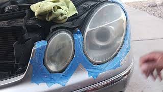 the BEST way to clean headlights oxidation