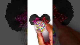 DIY Peekaboo Girls Glitter Sprinkles Afro hair coloring ideas for kids #kids #afro #glitter