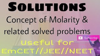 Molarity formula and calculation of Molarity from mass and volume,Moles to Molarity & moles to mass