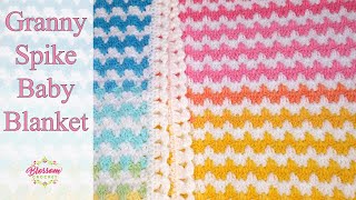 Crochet Inspiration: Granny Spike Rainbow Blanket