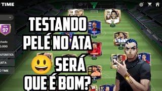 PELÉ NO ATA 😃 SERÁ QUE DEU BOM? FC 24 MOBILE AO VIVO 🟢