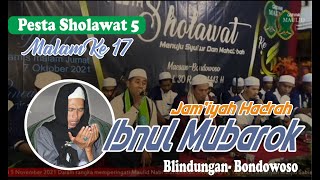 🔴 17 Jam'iyah Hadrah Ibnul Mubarok Blindungan Bondowoso - Gebyar Maulid Pesta Sholawat 5 # 30 Malam