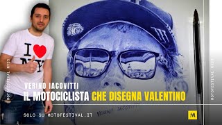 Verino Iacovitti, il pittore-motociclista che disegna i piloti con la biro