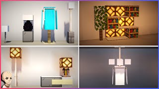 ✔️Minecraft | 20 Lighting Build Ideas #1 | Tutorial (You Can Build)✔️