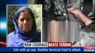 Jammu Housewife kills jihadi terrorist with axe