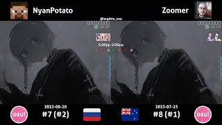 NyanPotato vs Zoomer | Foreground Eclipse - To The Terminus [Extreme] +HDDT