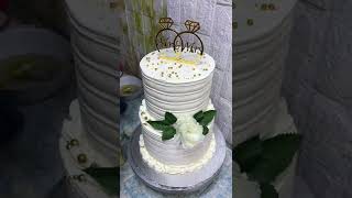 Simple Wedding Cake