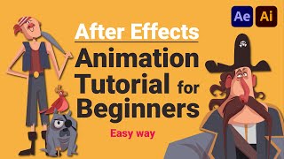 After Effects Cartoon Animation Tutorial for Beginners