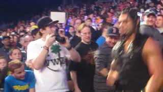 WWE SMACKDOWN 04/09/2013 - THE SHIELD ENTRANCE -RINGSIDE - TD GARDEN BOSTON