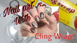 NAIL ART with HOUSEHOLD ITEMS!! (Easy with regular polish!)