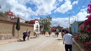 Celebración del 20 de Noviembre en Santiago Apóstol Ocotlán Oaxaca