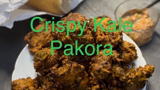 Crispy Kale Pakora 🥬👌So delicious