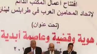 "عاشور": لا يوجد بالمحامين العرب من يتبنى علما أو خريطة لا تحافظ على وحدة سوريا