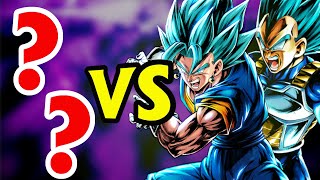 2 LF Units VS Vegito Blue & Vegeta Blue | Dragon Ball Legends