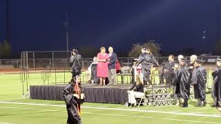 Audrianna walk graduation 2019 tonapah high