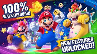 SUPER MARIO PARTY JAMBOREE - FULL GAME 100% WALKTHROUGH & NEW FEATURES | NINTENDO SWITCH