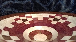 12" of purple happiness - Woodturning