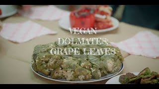 GREEK VEGAN RECIPES : Dolmates Grape Leaves & Yemista