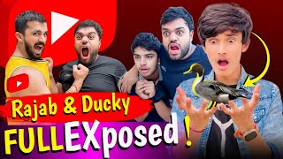 rajab family & Ducky Bhai Full Exposed? Ducky Bhai Vs Rajab But YouTube Success!