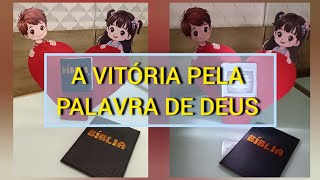 DINÂMICA CLASSE DE 0 A 3 ANOS | EVANGELIZAÇÃO | A VITÓRIA PELA PALAVRA DE DEUS (sugestão)