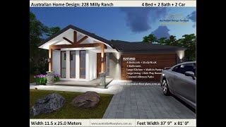 4 Bedroom Home design - 228 Milly Ranch