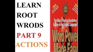 Part 9(2) Word Power Made Easy - [How to talk about ACTIONS] by Let's Talk English