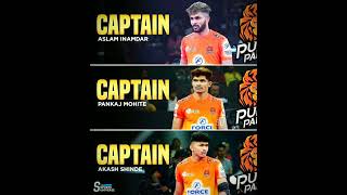 Puneri Paltan Captains in PKL 11 Till Now 🤼