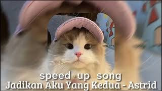 Jadikan Aku Yang Kedua - Astrid (speed up)