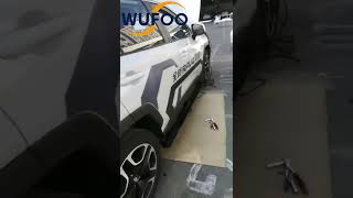 The test video of electric side step for RAV4!!!