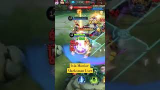 Ixia Maniac Marksman User Mobile Legend #shortvideo  #mobilelegends  #marksmanmlbb #ixiabuild #mlbb