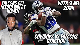 Reaction To Dallas Cowboys vs Atlanta Falcons Game Highlights | 2024 NFL Season Week 9