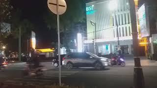 SUASANA MALAM DI JALAN JENDERAL SUDIRMAN YOGYAKARTA