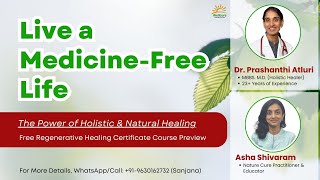 The Power of Holistic and Natural Healing: Free Regenerative Healing Certificate Course Preview