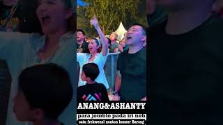 Anang Ashanty nonton konser bareng mesra banget,Jomblo jgn iri yah #ananghermansyah #ashanty #konser