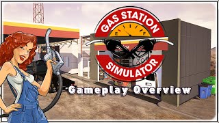 Gas Station Simulator Gameplay! First Look at Upcoming New Simulation Game