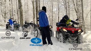 Первый более серьезный снег / БОЛЬШАЯ проблема для НОВОГО CF Moto (всего 300 км) / Что случилось? 😨