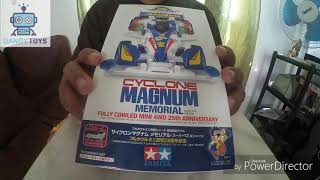 Unboxing Tamiya Cyclone Magnum 25th anniversary special