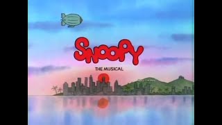 Snoopy The Musical- Review of the Peanuts Special