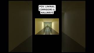 POV: LIMINAL CORRIDORS & HALLWAYS! #nostalgic #millionviews #nostalgia #fyp #shorts #liminalspace