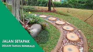 Jalan Setapak Taman  – Desain Taman Minimalis