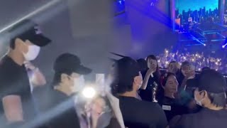 240907 Exo Kai & Suho spotted at Chanyeol Concert in Seoul